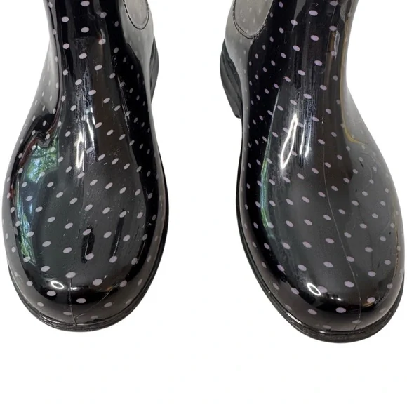 Sloggers Polka Dot Rain Boots NWT 8 - Picture 3 of 13